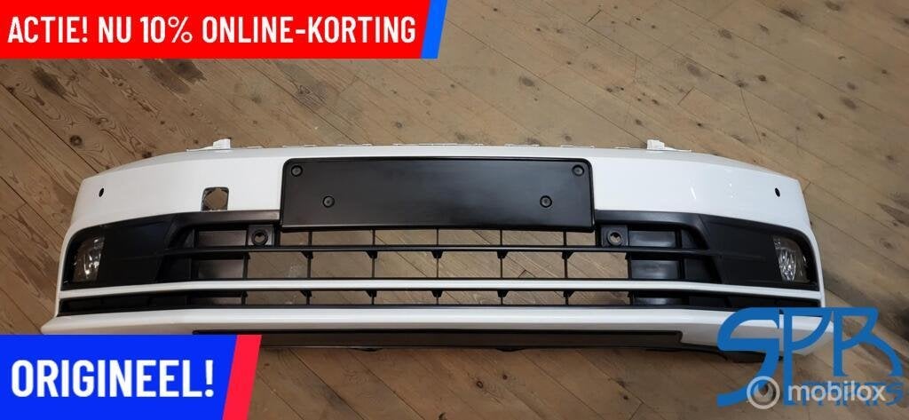 VW JETTA 5C VOORBUMPER LC9A 4x PDC SRA 5C6807217Q BUMPER KLS, Volkswagen, Nieuw, Ophalen of Verzenden, Volkswagen