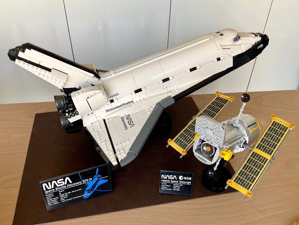 Lego 10283 Lego NASA Space Shuttle Discovery, compleet, Enlèvement ou Envoi, Lego, Ensemble complet, Instructions incluses