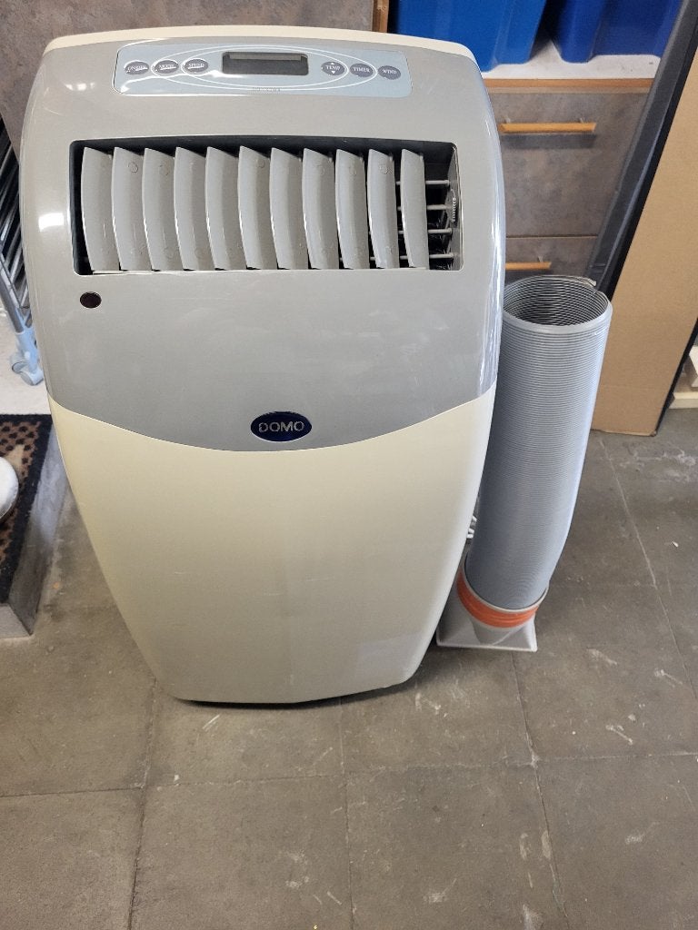 Mobiele airco, Ophalen, Gebruikt
