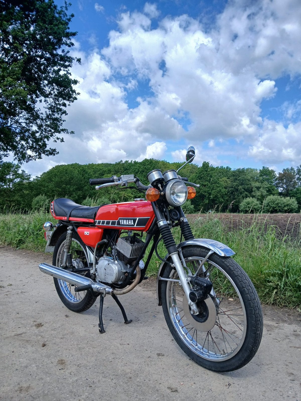 Yamaha RD50M Typ 1 (1977), Enlèvement, Yamaha