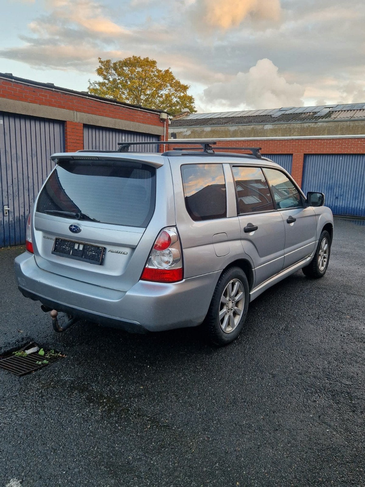 subaru forster 2.0 benzine euro4 4x4 2008, Auto's, 1994 cc, Zwart, Leder, Verwarmde buitenspiegels