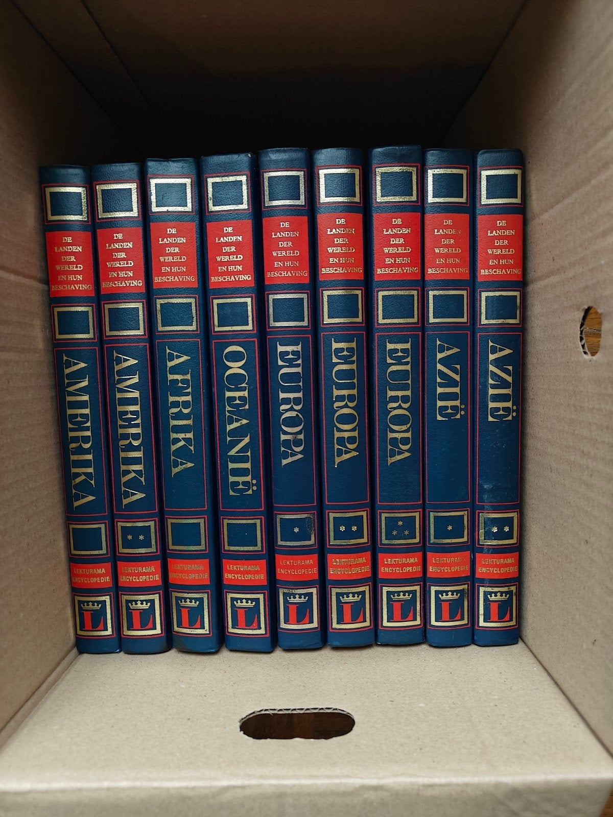 volledige set Lekturama encyclopedie, Boeken, Ophalen, Zo goed als nieuw, Complete serie
