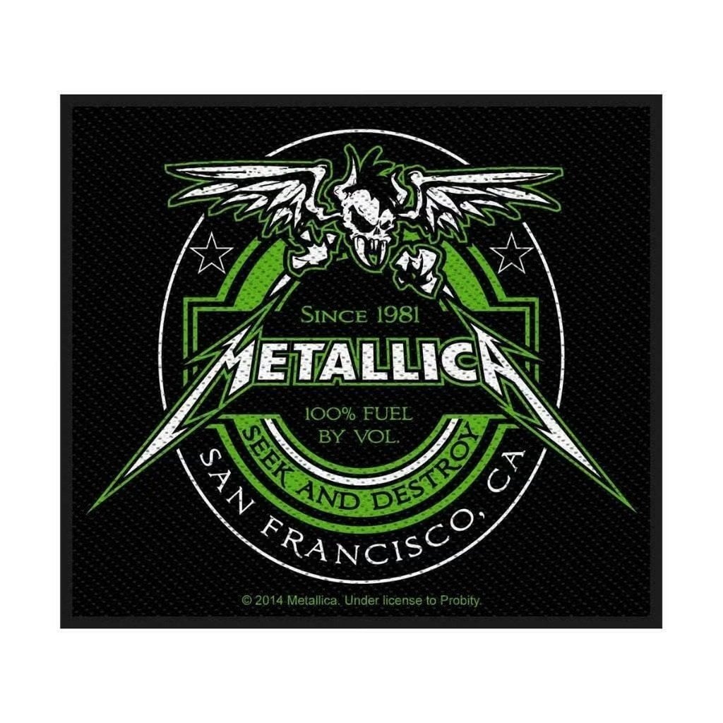 Metallica Beer Label Patch officiële merchandise, Ophalen of Verzenden, Nieuw