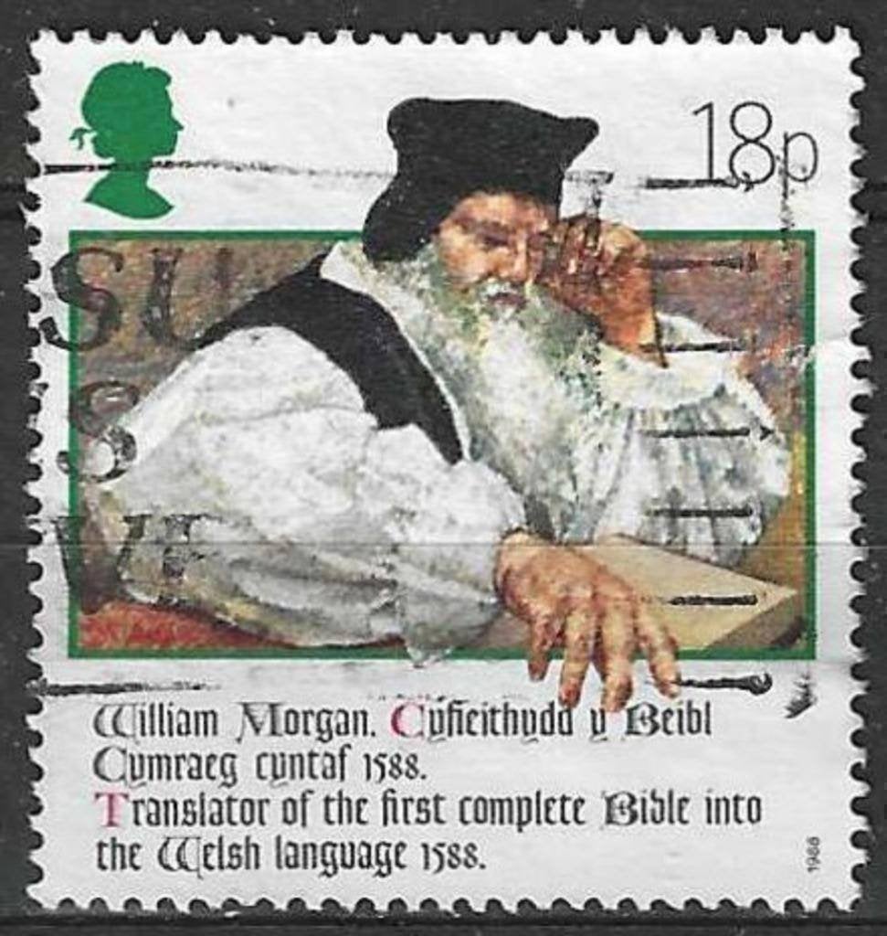 Grande-Bretagne 1988 - Yvert 1303 - Traduction de la Bi (ST), Envoi, Affranchi