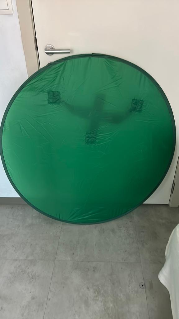 Green screen, Audio, Tv en Foto, Ophalen, Zo goed als nieuw, Achtergrond