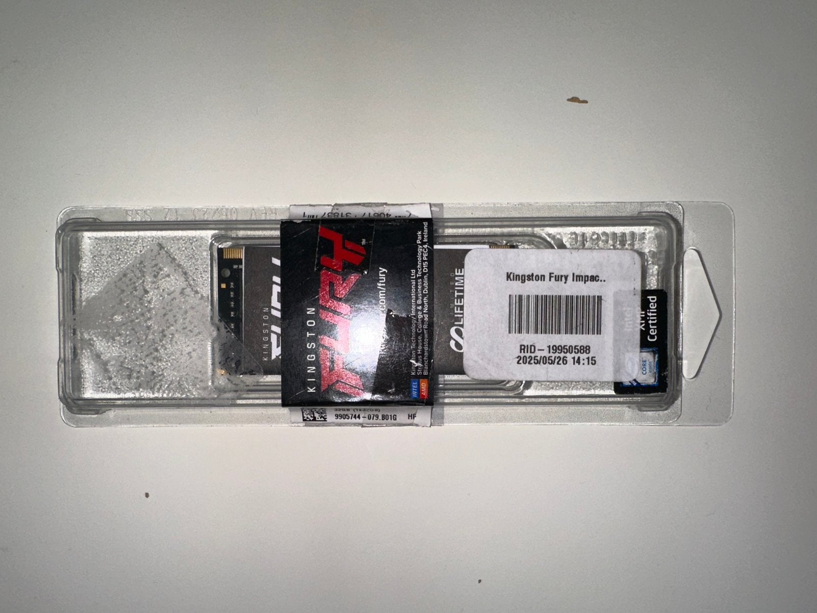 Kingston FURY 32GB DDR4 SODIMM, 32 GB, Enlèvement ou Envoi, DDR4, Comme neuf