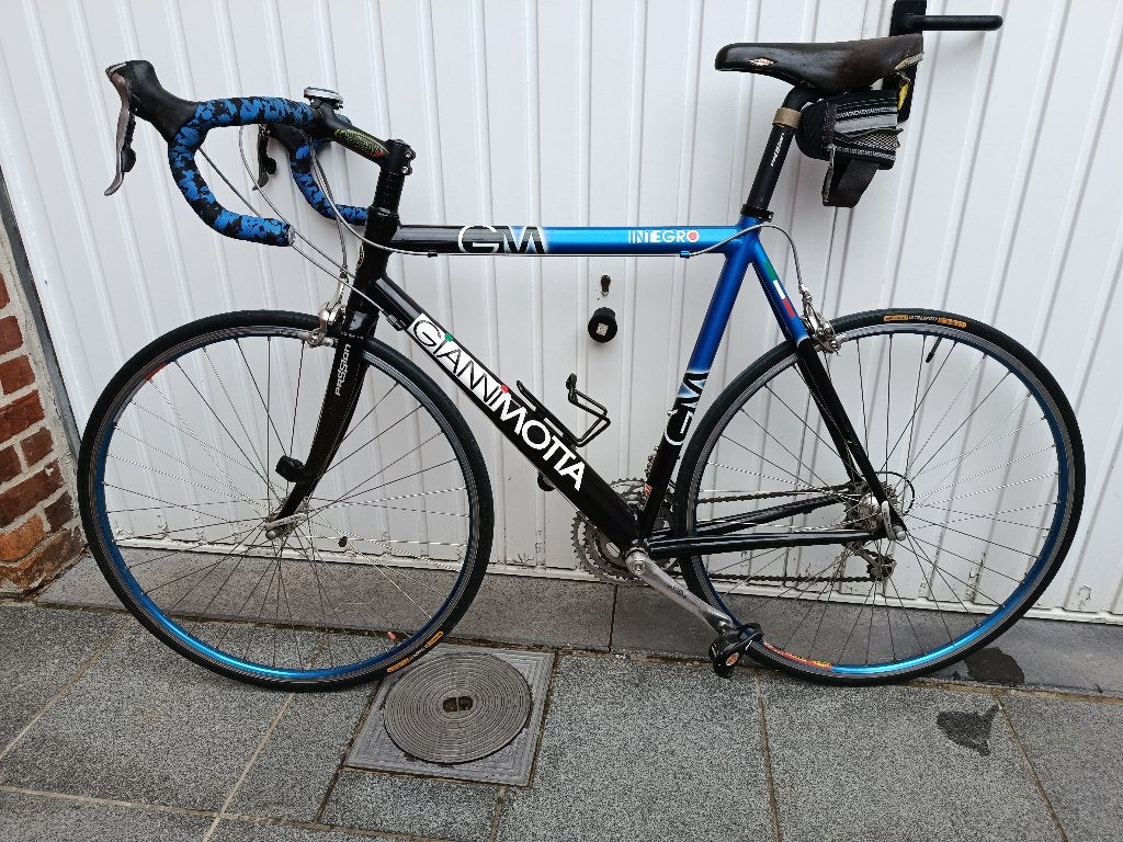 Vintage koersfiets in mooie staat, maat 59, 28 inch, Gebruikt, Velgrem, 57 tot 61 cm