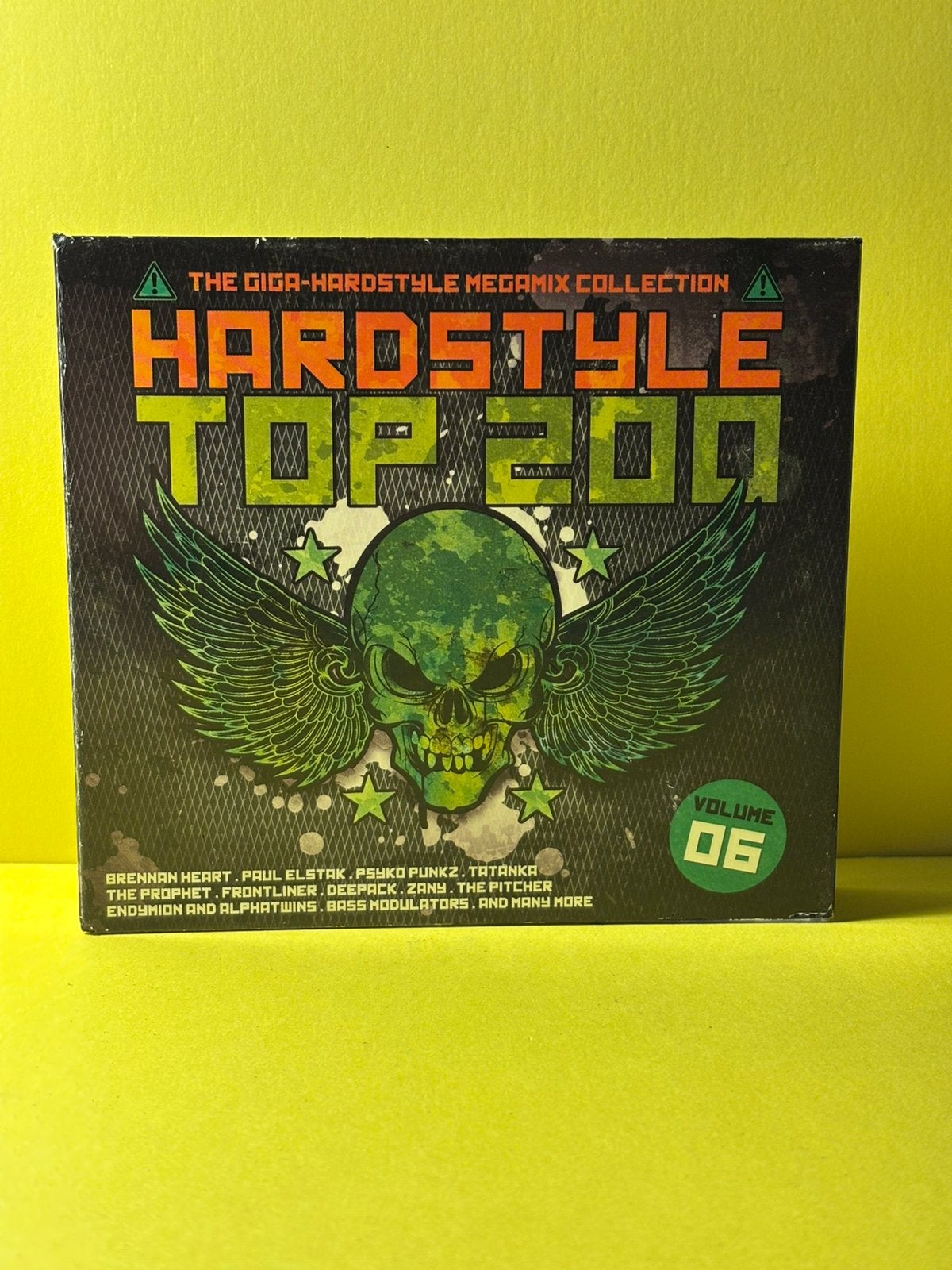 Hardstyle top 200 vol.06 / zeldzaam 4cd digipack, Cd's en Dvd's, Verzenden, Zo goed als nieuw