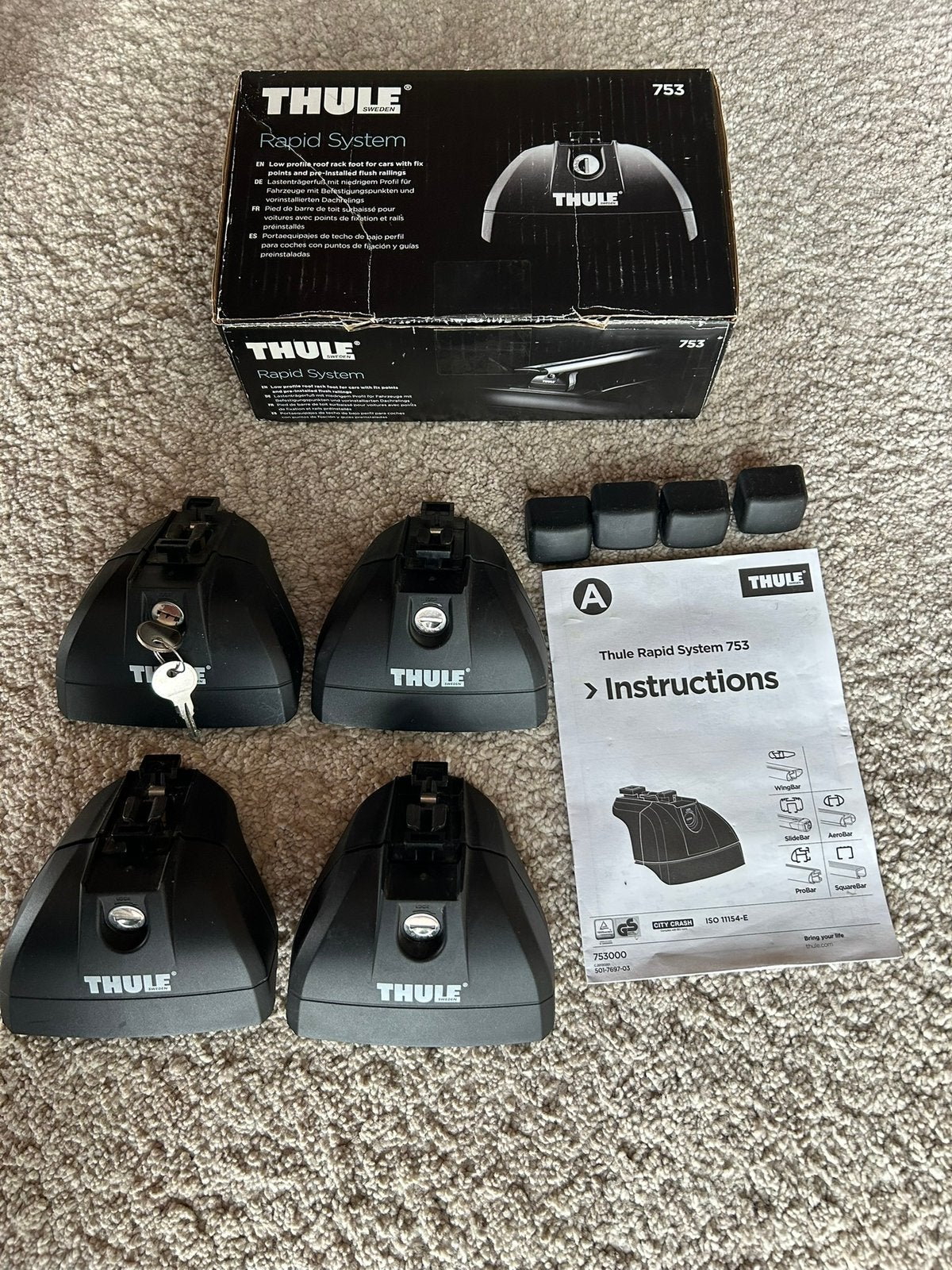 THULE Rapid System 753, Enlèvement ou Envoi, Utilisé