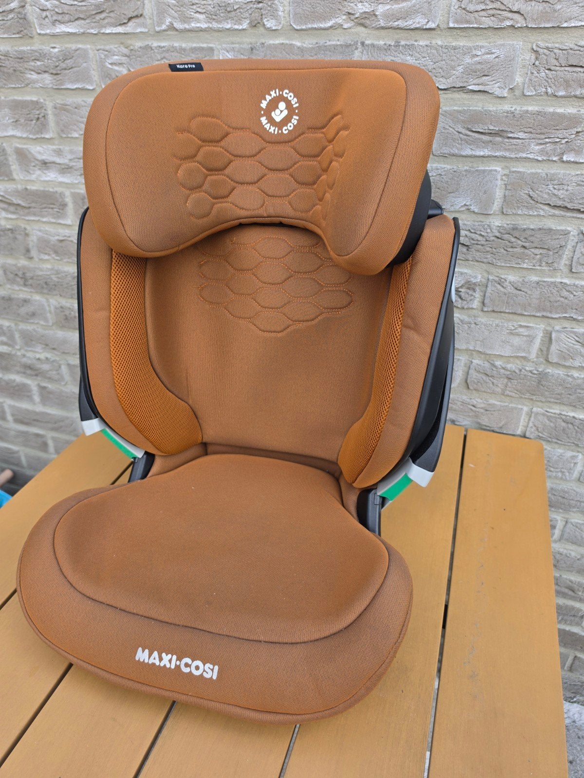 Maxi-Cosi Kore Pro i-Size Autostoel - Authentic Cognac, Ophalen, Autogordel of Isofix, Gebruikt, 15 t/m 36 kg
