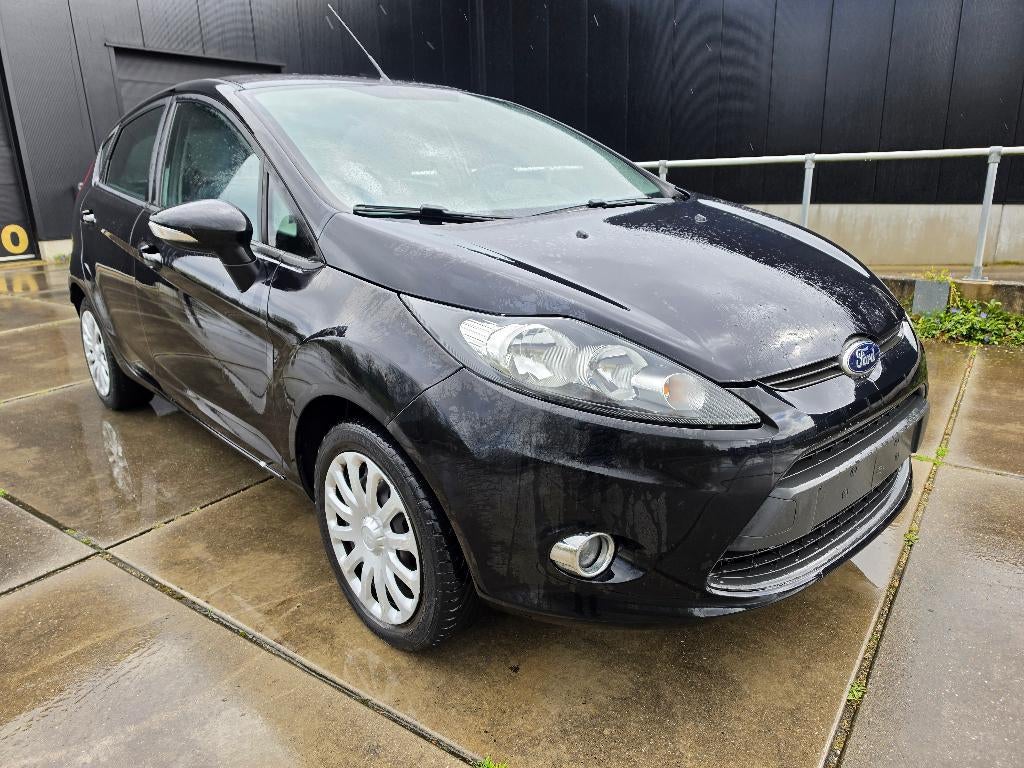 Ford Fiesta 1.3i Trend 2012 Airco 130.000 km + Garantie, Auto's, Ford, Euro 5, Zwart, Bedrijf, 5 deurs