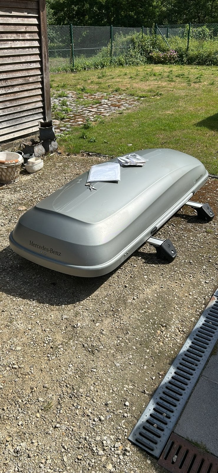 autodakkoffer. Coffre de toit voiture Mercedes, Enlèvement, Comme neuf