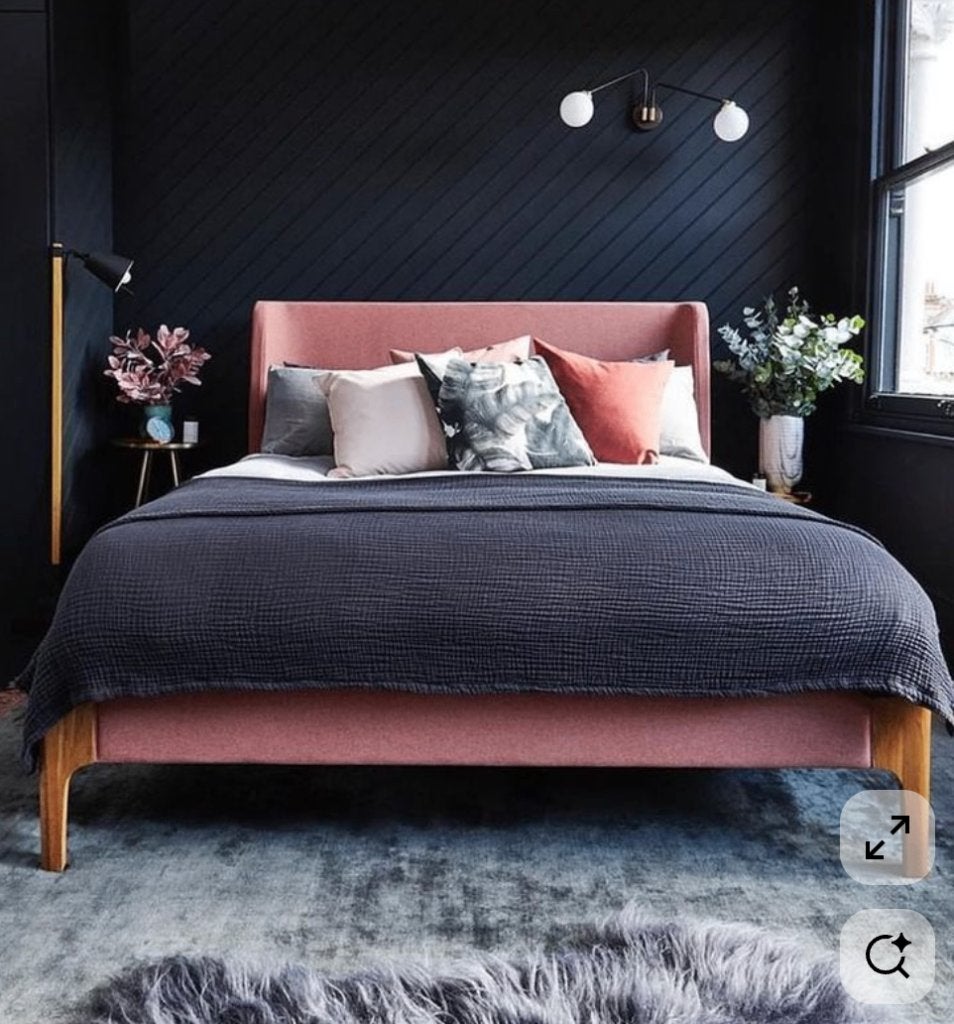 Tweepersoonsbed / Lit Double - Model Roscoe de MADE, Maison & Meubles, Autres couleurs, Comme neuf, Enlèvement, 200 cm
