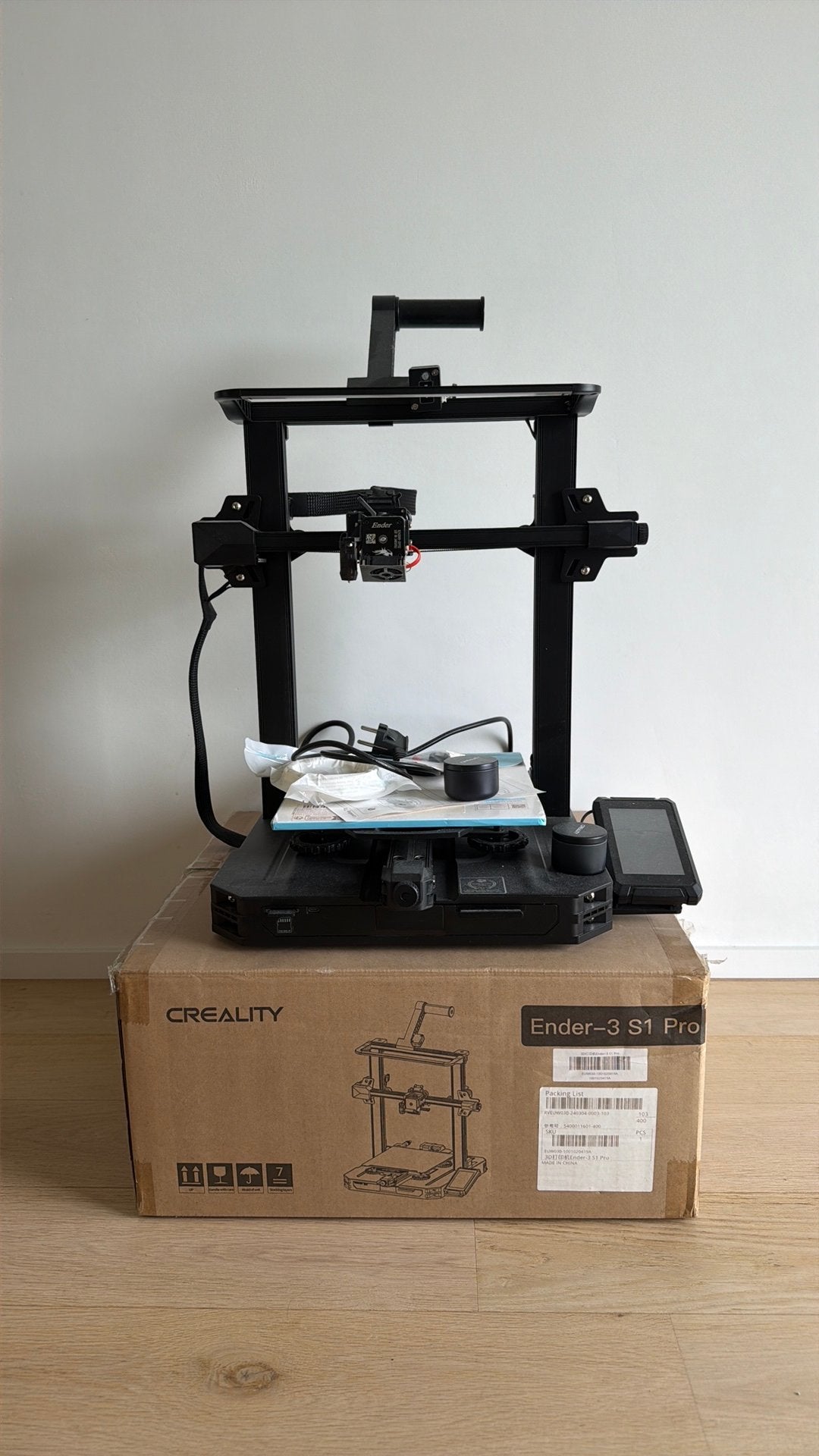 Ender-3 S1 pro, Computers en Software, 3D Printers, Ophalen, Zo goed als nieuw