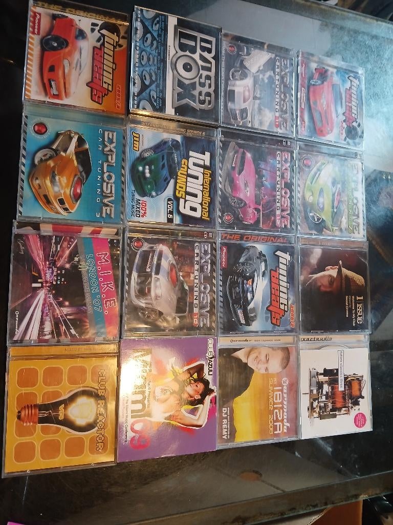 16 tuning techno boenk cd´s lot, Cd's en Dvd's, Cd's | Verzamelalbums, Gebruikt, Dance, Ophalen