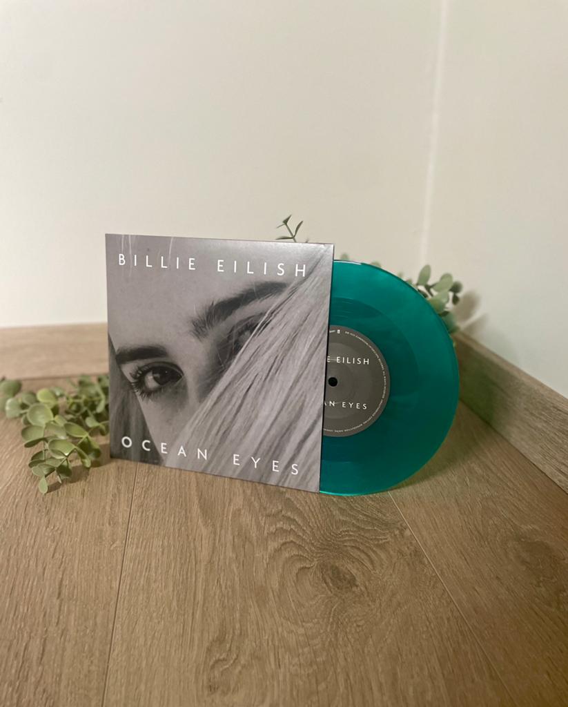 Excl. 7’’ Etched Ocean Eyes vinyl Billie Eilish, Ophalen of Verzenden, Zo goed als nieuw