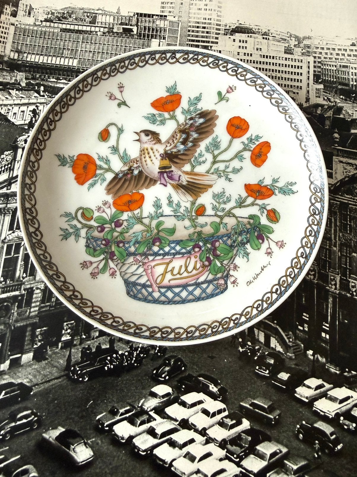 plaque de collecte en porcelaine de haute qualité, Antiquités & Art, Enlèvement ou Envoi