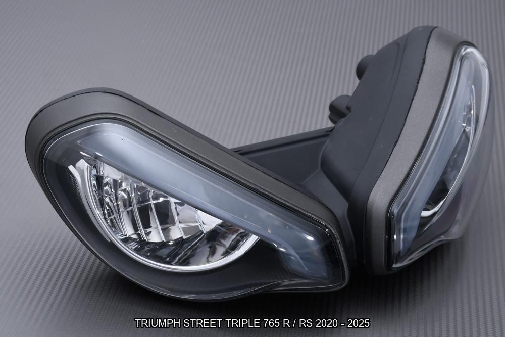Phare Optique AVDB TRIUMPH STREET TRIPLE 765 R RS 2020 2025, Motos, Enlèvement ou Envoi, Neuf