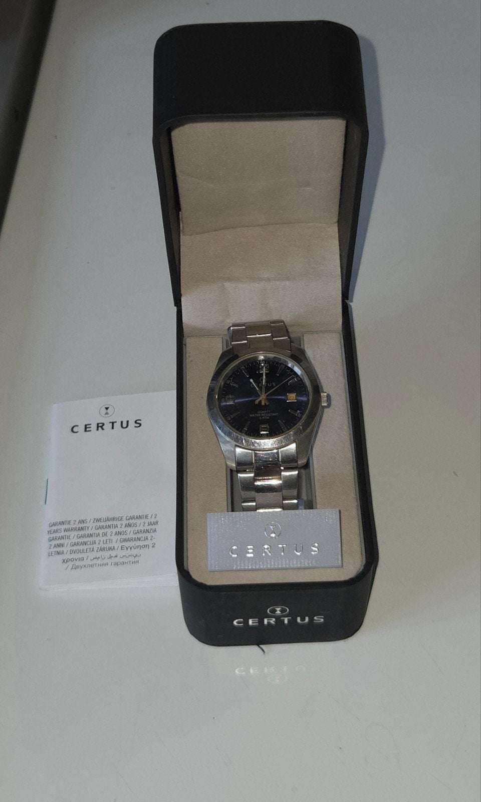 heren uurwerk nieuw!, Handtassen en Accessoires, Horloges | Heren, Ophalen