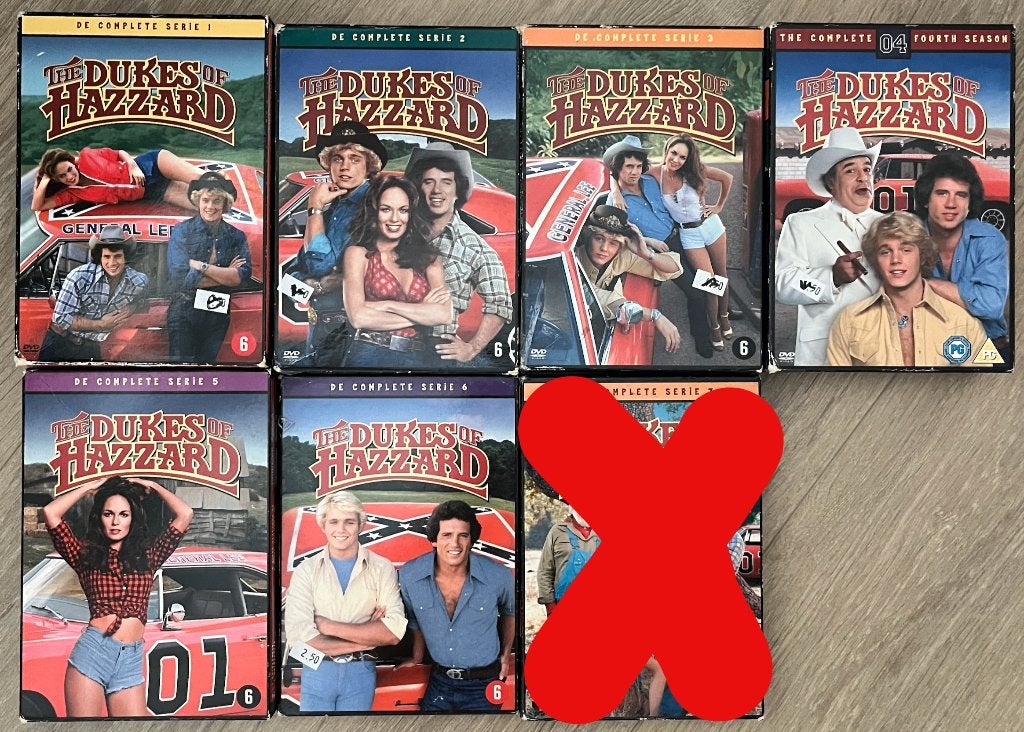 The Dukes of Hazzard - S1-6, Ophalen