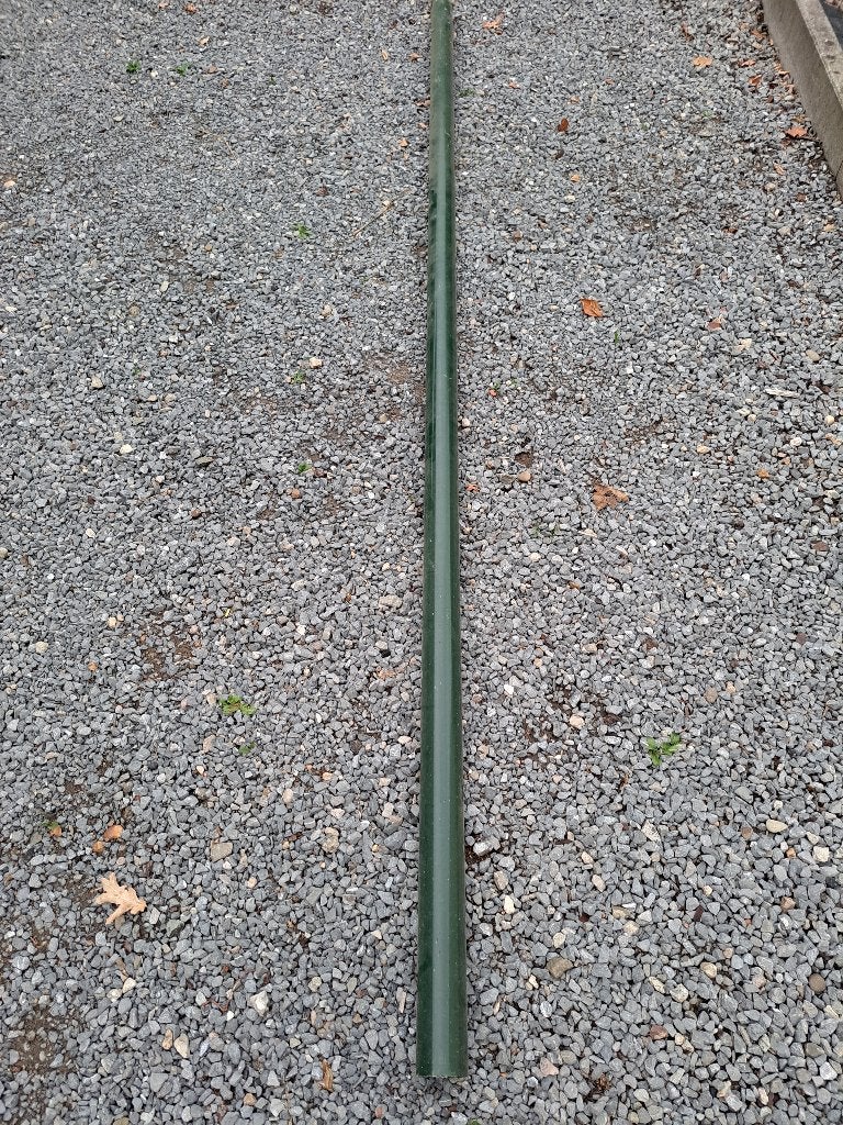 Ronde paal Beckaert draadafsluiting 270 cm - gratis, Tuin en Terras, Ophalen, Zo goed als nieuw, 250 cm of meer, Palen