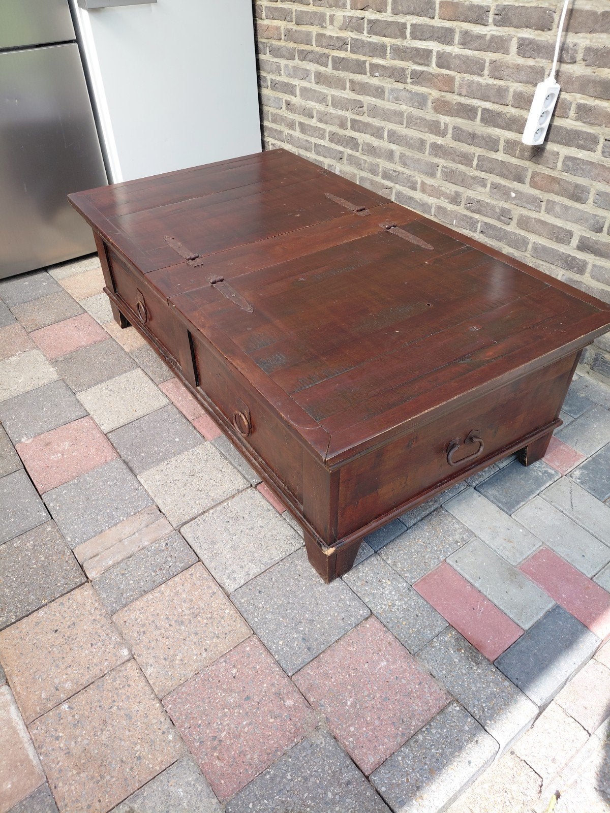 salontafel, Ophalen