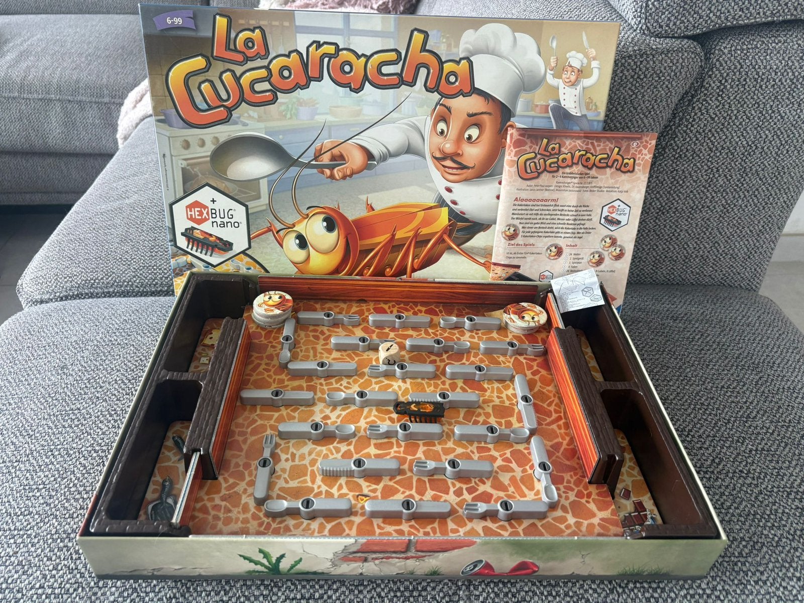 La cucaracha + La cucaracha Loop, Hobby en Vrije tijd, Een of twee spelers, Ophalen of Verzenden, Zo goed als nieuw