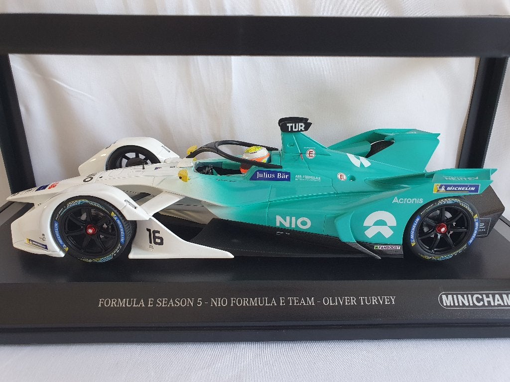 Olivier Turvey NIO Sport 004 FE 2018/2019 1:18 Minichamps, Enlèvement ou Envoi, Neuf, Voiture, MiniChamps