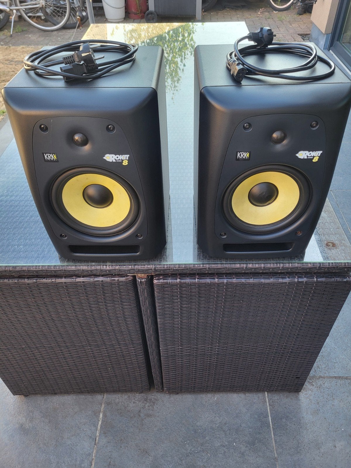 studio monitor krk8 rpg2, Ophalen