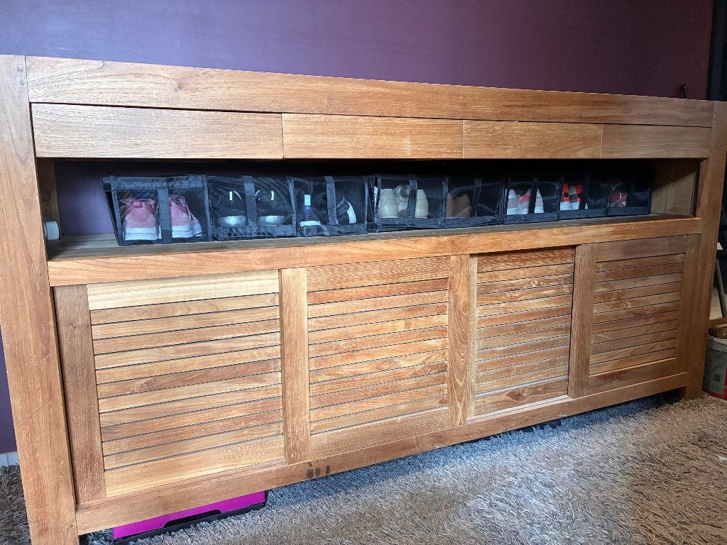 dressoir Teak, Ophalen, Gebruikt, Met lade(s), Teakhout