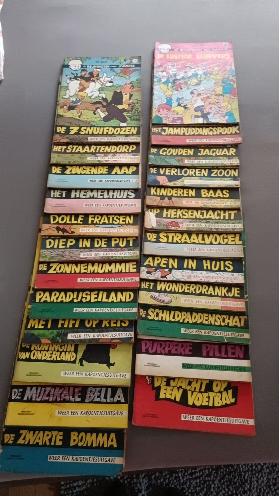 Jommeke, Meerdere comics, Ophalen, Gelezen