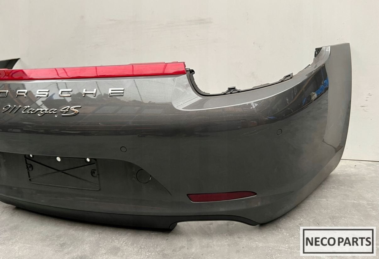 PORSCHE 991 ACHTERBUMPER M7S COMPLEEET ALLES LEVERBAAR!, Arrière, -, Porsche, Haillon arrière