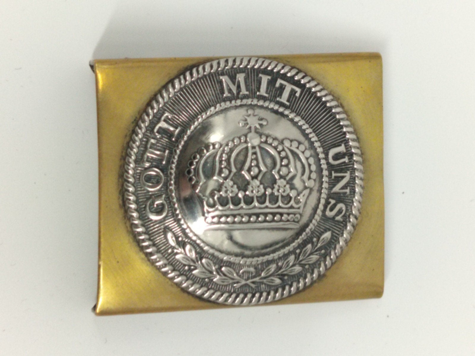 Originele Duitse Pruisen WO1 buckle M95, Ophalen of Verzenden