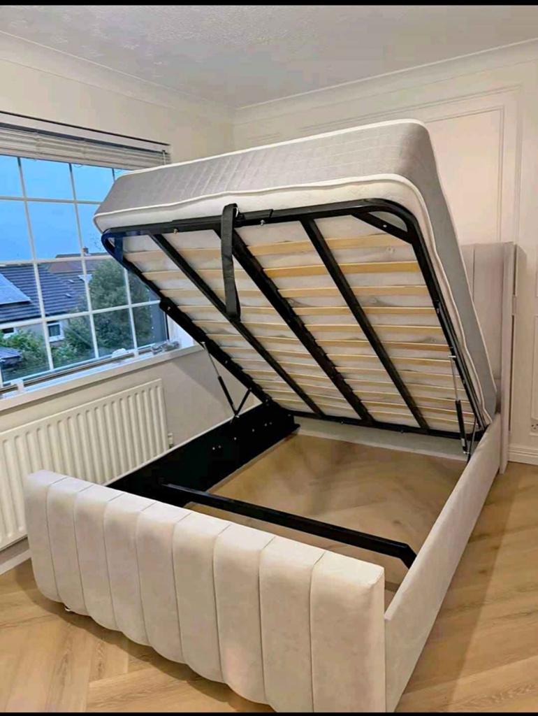 nouveau lit avec matelas toutes tailles disponibles, Enlèvement ou Envoi
