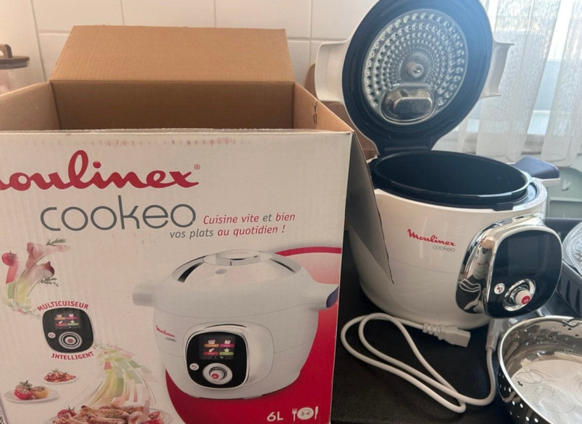 Moulinex Cookeo CE701 multicooker – Zo goed als nieuw, Elektronische apparatuur, Ophalen of Verzenden