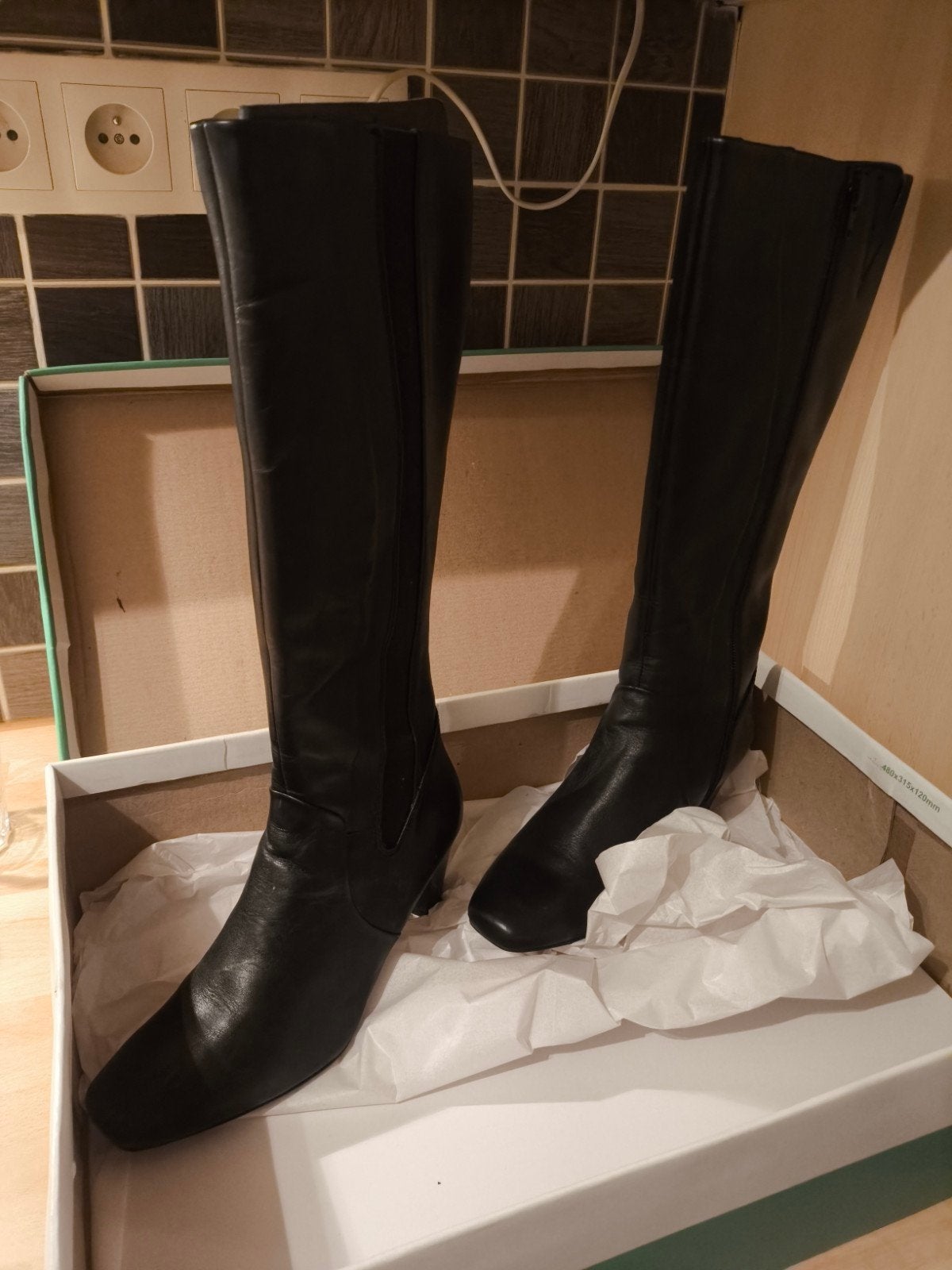 Bottes Clarks Limpet Zone – T38, Enlèvement, Noir, Bottes hautes