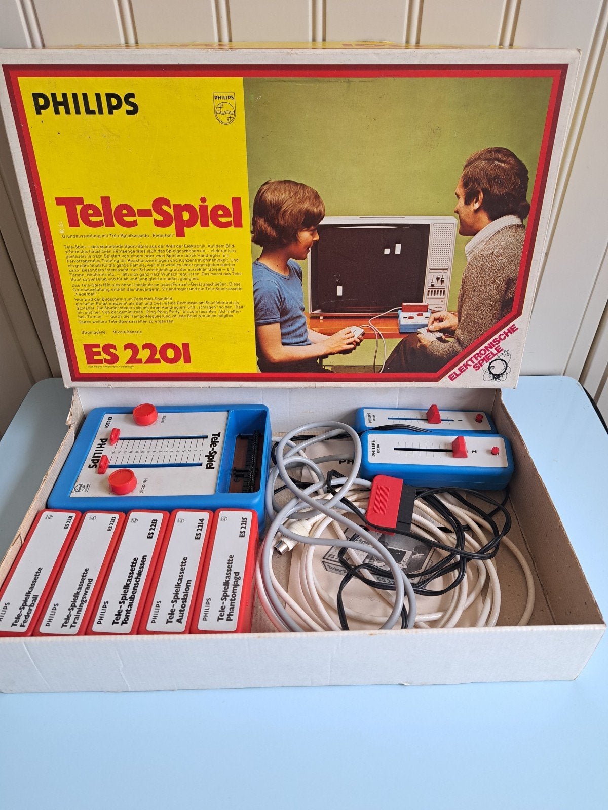 Philips - Tele-Spiel - console de jeux 1975, Envoi