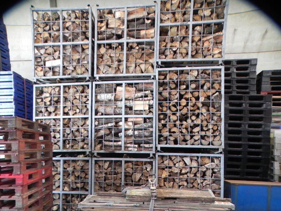 Haard/kachel hout mix van eiken, berken en popelier, 6 m³ of meer, Ophalen, Eikenhout, Blokken