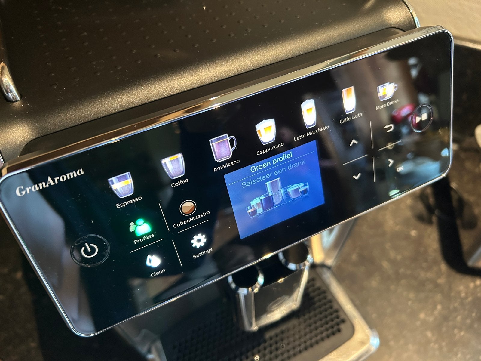 Saeco Gran Aroma, Elektronische apparatuur, Koffiezetapparaten, Ophalen, Afneembaar waterreservoir, Gebruikt, Espresso apparaat