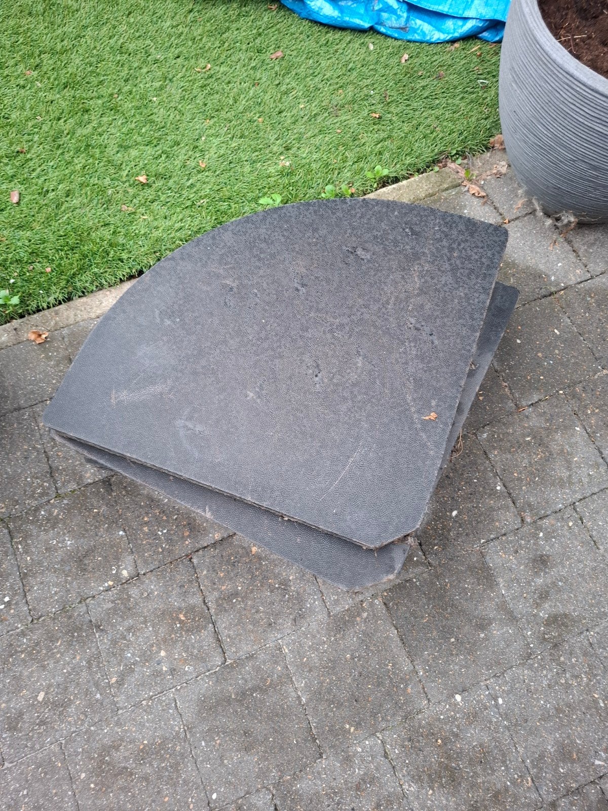 te koop: verzwaringstegels parasol, Tuin en Terras, Ophalen, Zo goed als nieuw, Parasolvoet, Waterdicht