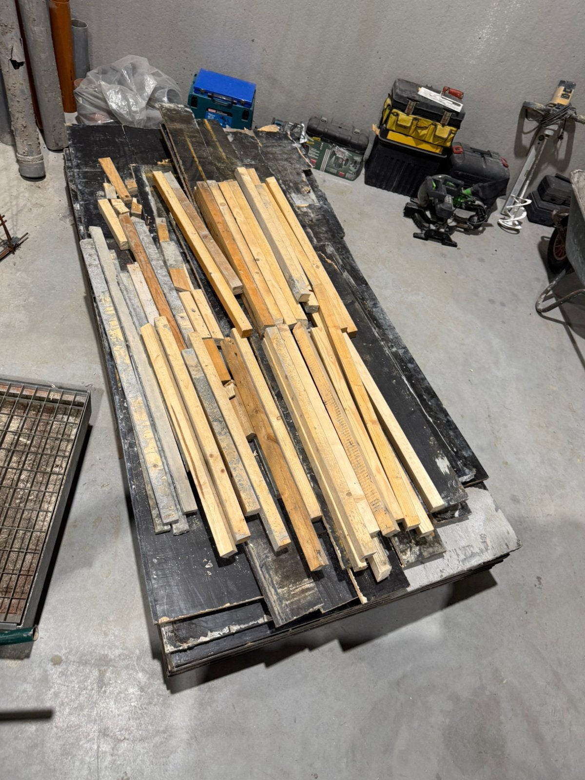 Houten planken en platen, Doe-het-zelf en Bouw, Hout en Planken, Ophalen, Zo goed als nieuw