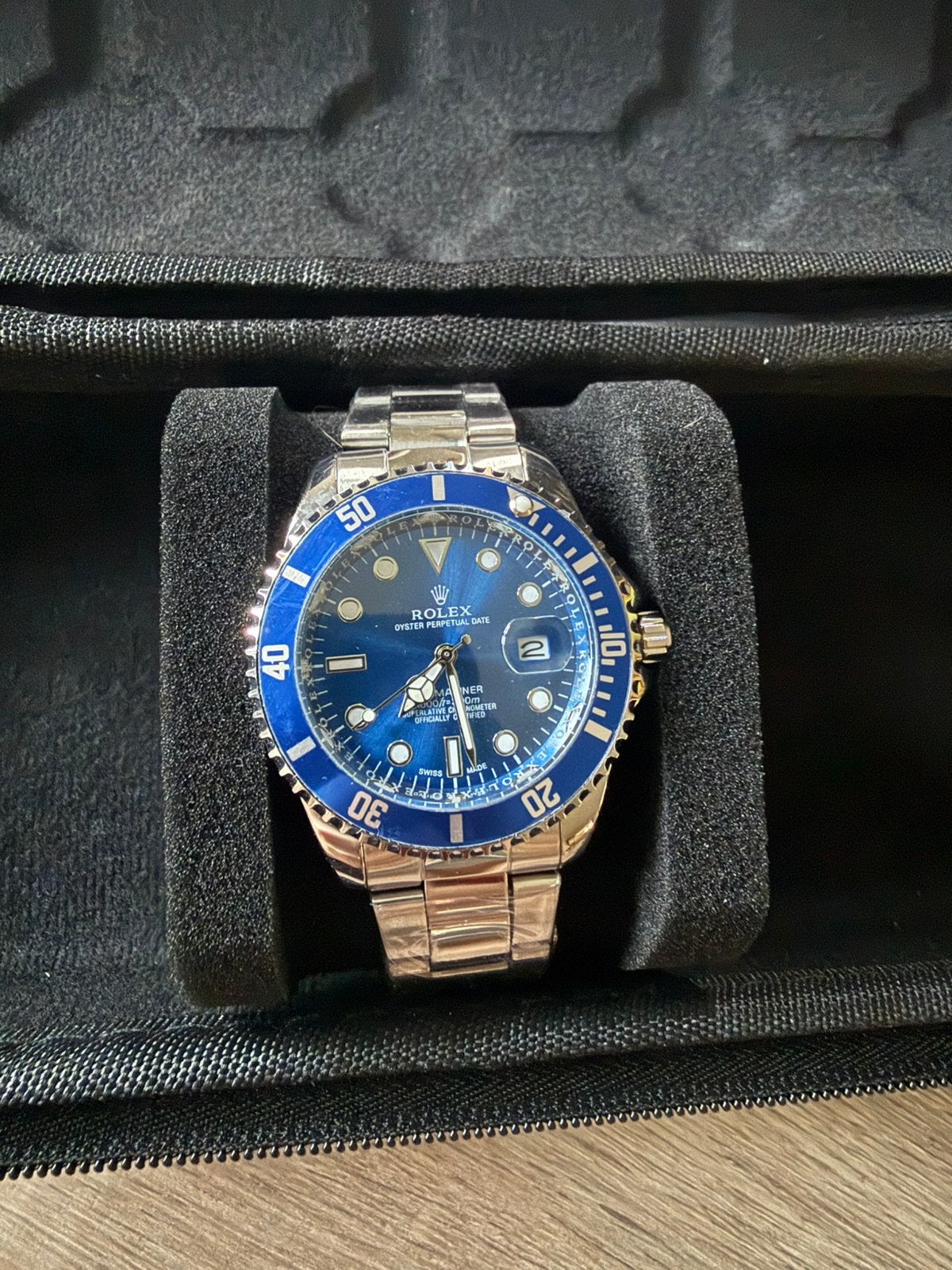 Rolex horloge, Ophalen of Verzenden, Zo goed als nieuw, Zilver, Rolex