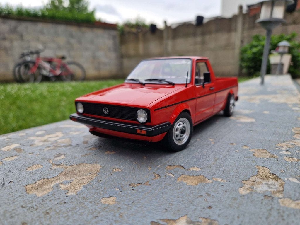 VW Caddy MK1 - Échelle 1/18 - PRIX : 49€, Ophalen of Verzenden, Nieuw, Auto, Solido