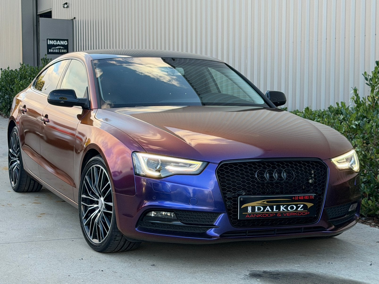 Audi A5 Sportback•1.8 TFSI•Automatique•Xénon•caméléon•unique, Autos, Cuir, Achat, 4 portes, Entreprise