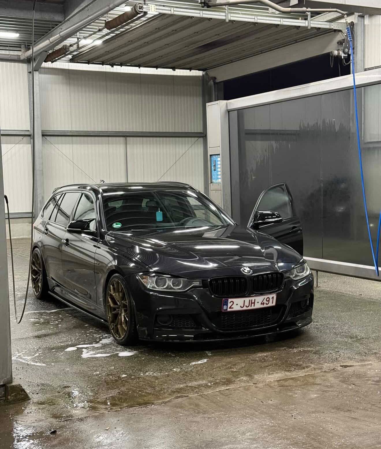 Bmw F31 320D, Auto's, Automaat, Euro 5, Achterwielaandrijving, Zwart