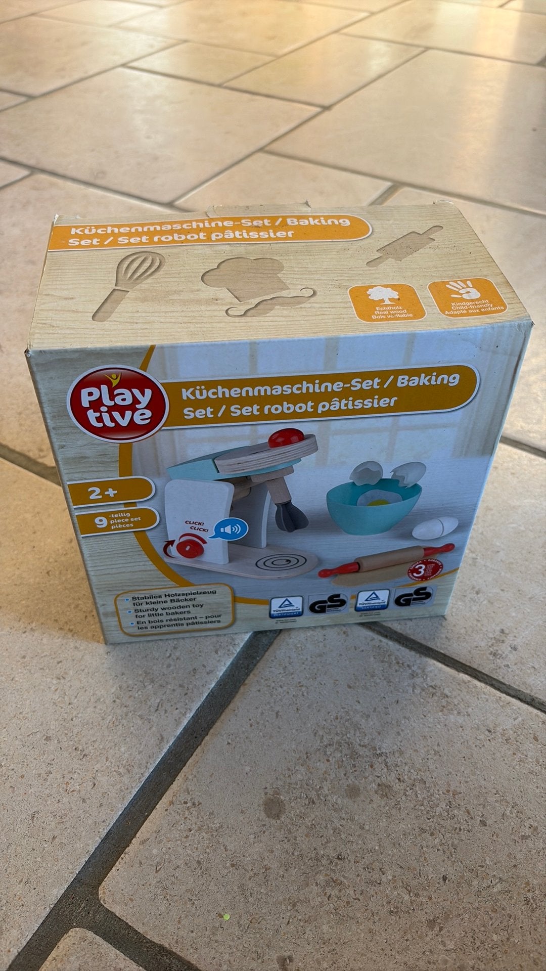 Houten speelgoed - keuken mixer!, Kinderen en Baby's, Ophalen of Verzenden, Zo goed als nieuw