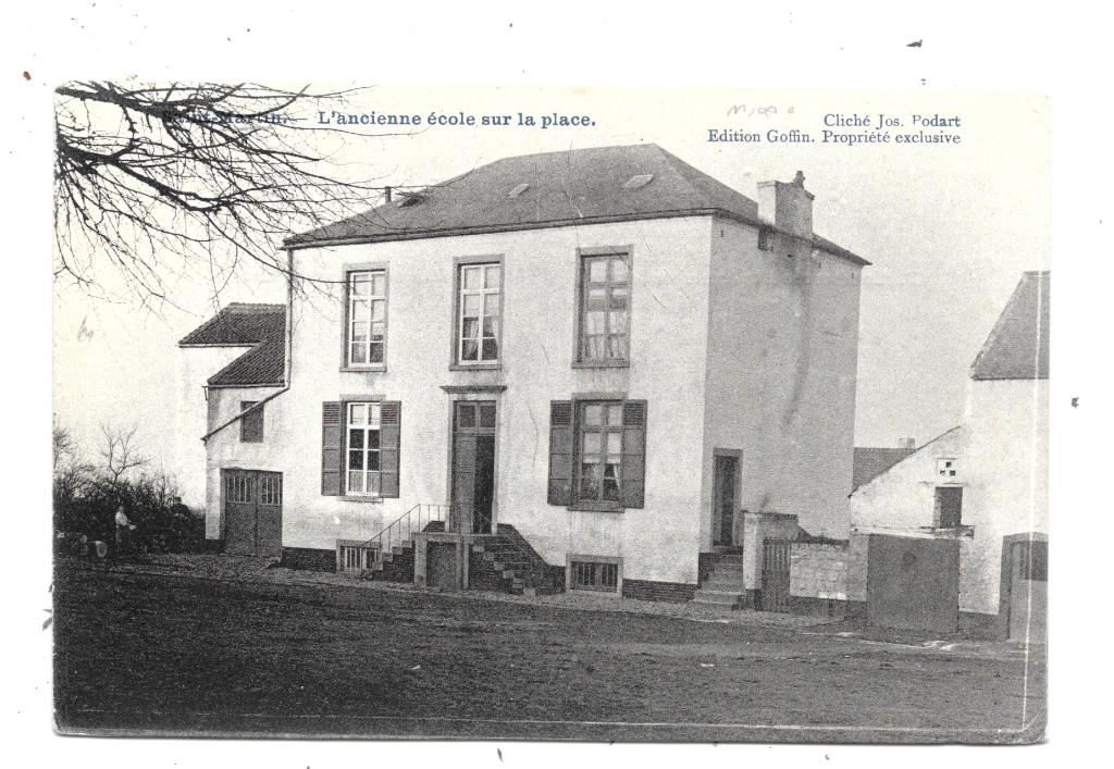 Saint-Martin NA1: L'ancienne école sur la place, Collections, Envoi, Avant 1920, Non affranchie, Namur