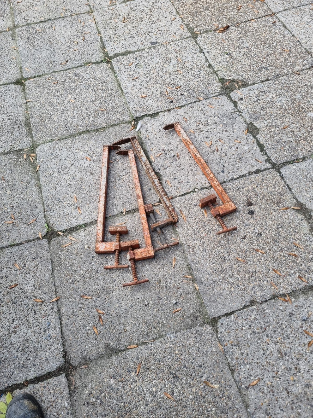 profielhaken, Enlèvement