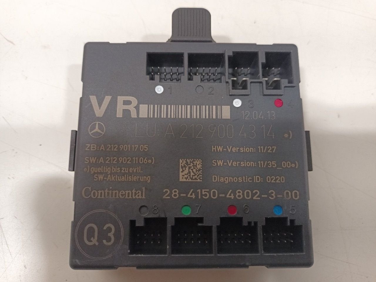 Computer centrale vergrendeling Mercedes-Benz E-Klasse, Onderdelen@venauto.nl, Van der Ven Autorecycling B.V., Ettenseweg 76, 4706 PB Roosendaal, The Netherlands