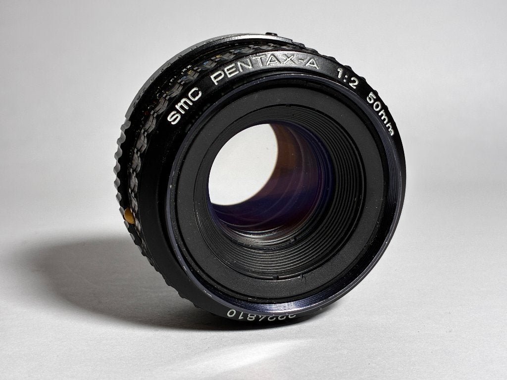 Pentax-A 50mm F2 SMC Prime Lens, Ophalen of Verzenden, Gebruikt, Standaardlens